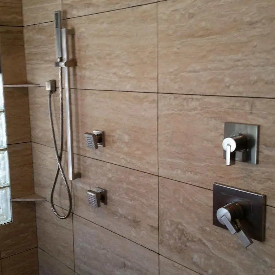 Shower fixture installation for Water Heater Replacement in Silverdale